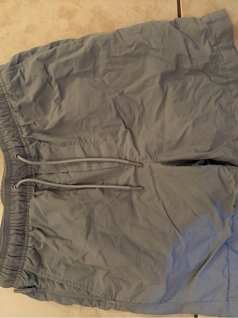 American Eagle Outfitters Gray Elastic Waist Shorts
